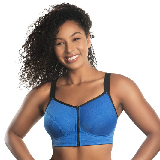 Wave Wire-Free Sports Bra Blu