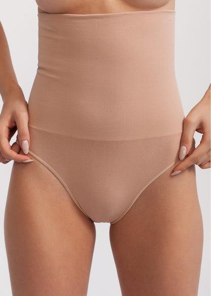 Guaina a vita alta Shapewear Bamboo Nude