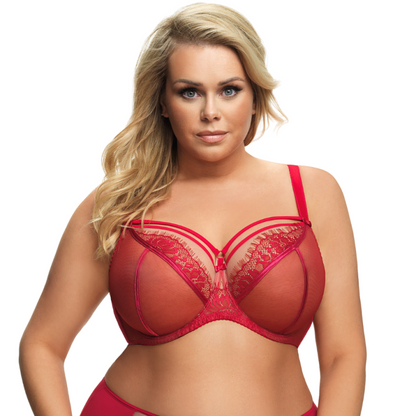 Paradise Red reggiseno soft con laccetti K496