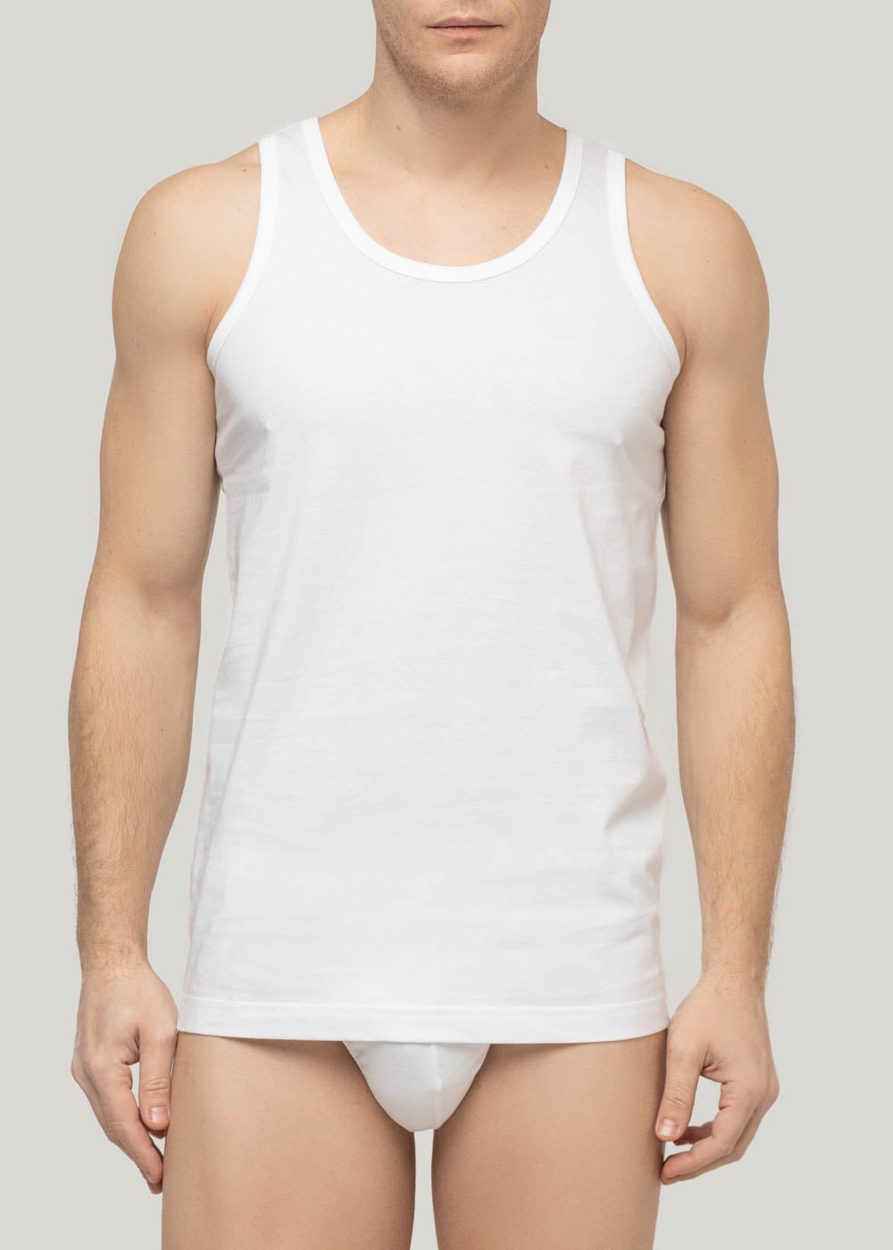 Canottiera uomo Pure Cotton Bianco