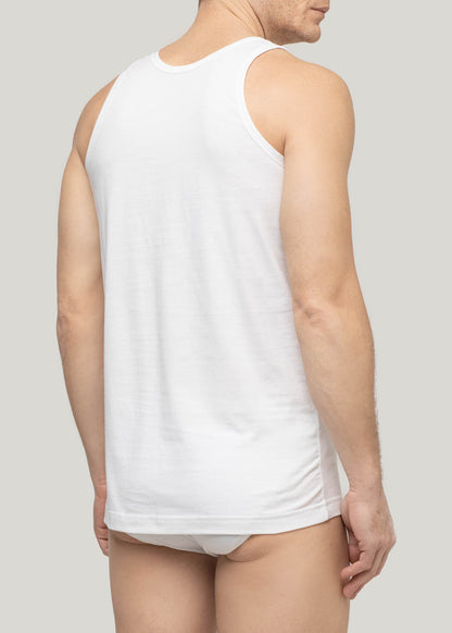 Canottiera uomo Pure Cotton Bianco