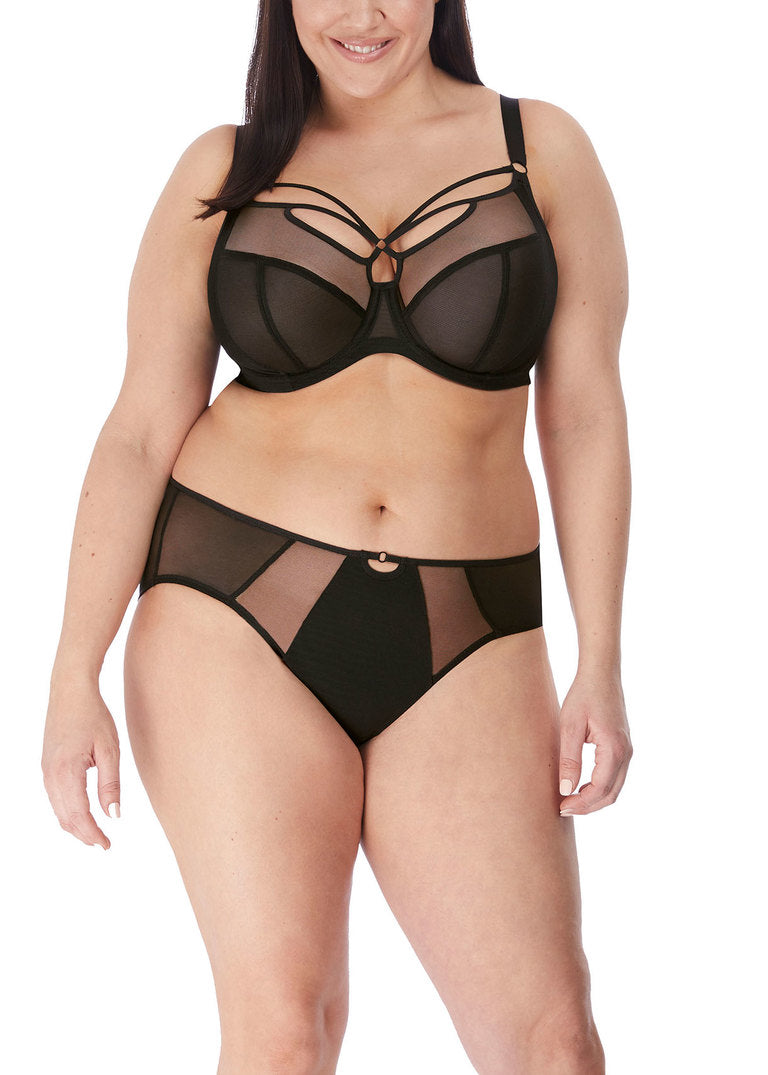 Sachi Black Plunge Bra