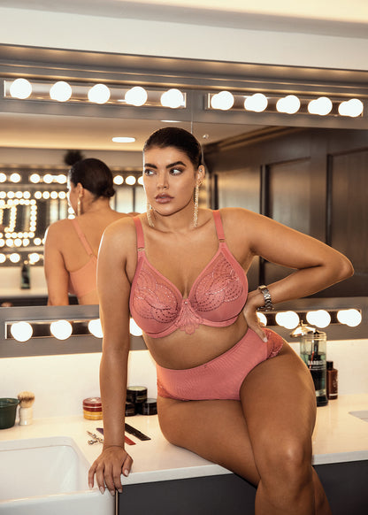 Priya Rosegold UW Plunge Bra