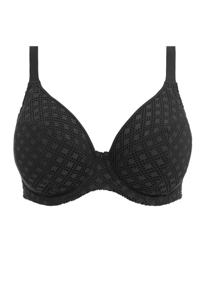 Bazaruto Black UW Plunge Bikini Top