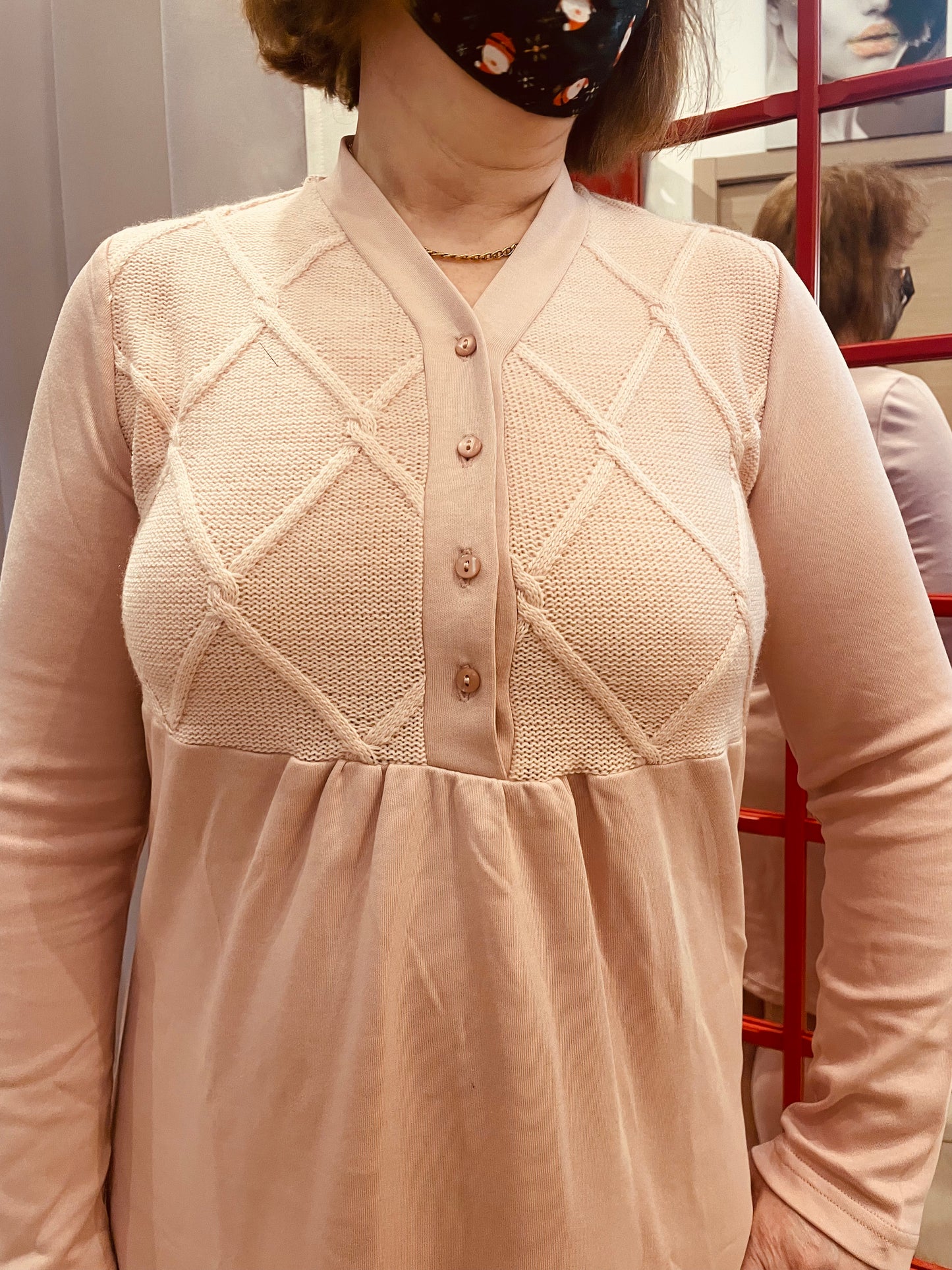 Camicia da notte modello serafino LUNATICA 12117 fino a taglia 54!