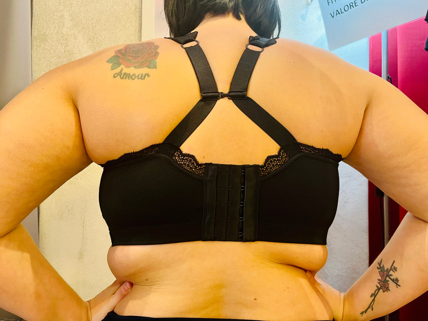 Dalis Bralette senza ferretto in cotone nero